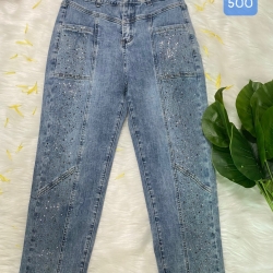 Quần jeans nữ lưng cao