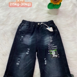 Quần jeans bé trai màu xanh đậm