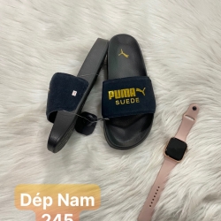 Dép Nam Logo Puma màu đen 